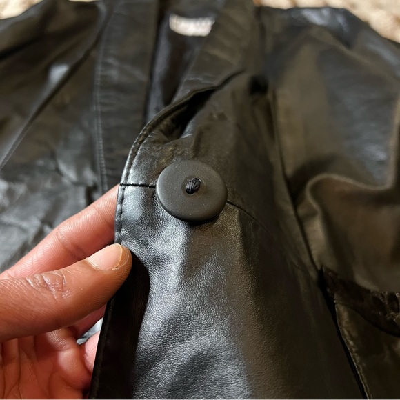 G lll Genuine Leather Jacket Vintage Leather Authentic - Picture 14 of 14